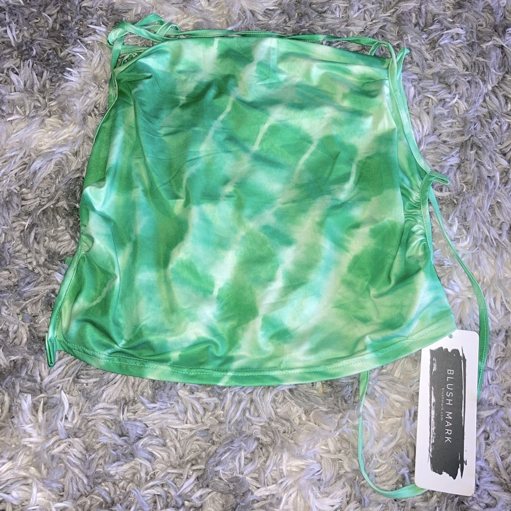Green Crop Top